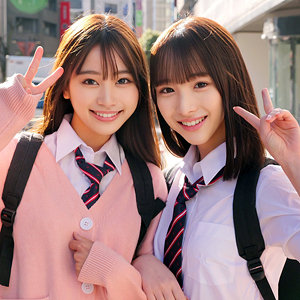 ももちゃん&みなみちゃん【シロウト速報】 白石もも 前田美波