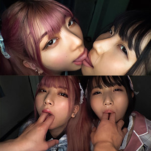 みい＆もな【素人バキバキ動画】 百咲みいろ 千川もなか